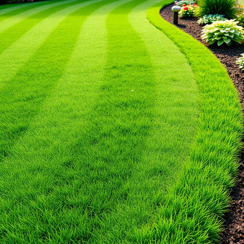Lawn mowing results